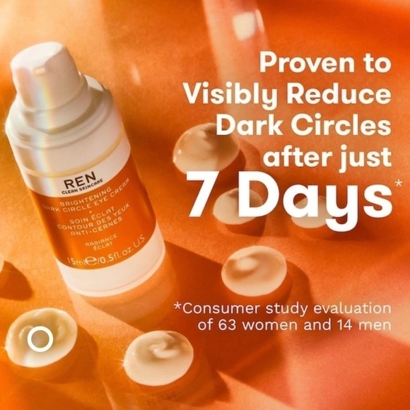 REN Clean Skincare Brightening Dark Circle Eye Cream | NEW | Full Size | BNIB - Picture 5 of 14